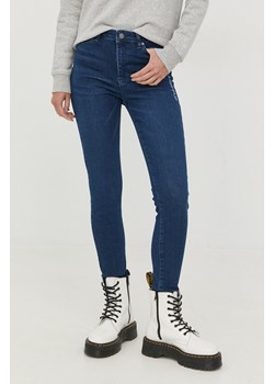 Karl Lagerfeld jeansy damskie medium waist ze sklepu ANSWEAR.com w kategorii Jeansy damskie - zdjęcie 141584700