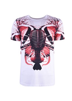 Bikkembergs T-Shirt | C 7 51S FJ M B044 | Biały, Czerwony ze sklepu ubierzsie.com w kategorii T-shirty męskie - zdjęcie 141586730
