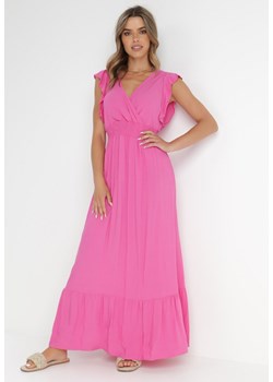 Różowa Sukienka Hypsanie ze sklepu Born2be Odzież w kategorii Sukienki - zdjęcie 141589091