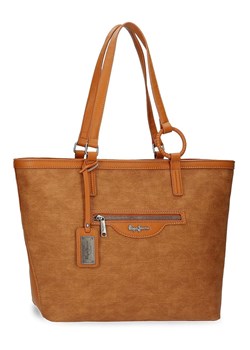 Shopper bag w kolorze pomarańczowym - 44 x 29 x 14 cm ze sklepu Limango Polska w kategorii Torby Shopper bag - zdjęcie 141589963