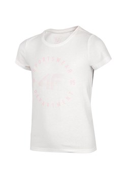 Koszulka dziewczęca HJL22 JTSD003 4F ze sklepu SPORT-SHOP.pl w kategorii Bluzki dziewczęce - zdjęcie 141595122