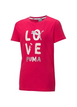 Koszulka dziewczęca Alpha T-Shirt Puma ze sklepu SPORT-SHOP.pl w kategorii Bluzki dziewczęce - zdjęcie 141595563