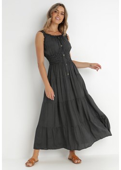 Czarna Sukienka Abill ze sklepu Born2be Odzież w kategorii Sukienki - zdjęcie 141707483