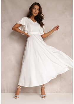 Biała Sukienka Bouchard ze sklepu Renee odzież w kategorii Sukienki - zdjęcie 141712924