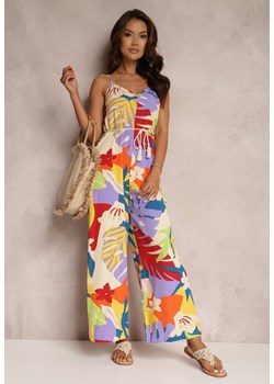 Fioletowy Kombinezon Queally ze sklepu Renee odzież w kategorii Kombinezony damskie - zdjęcie 141713034
