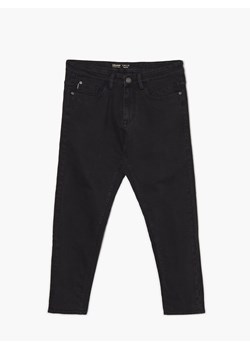 Cropp - Czarne jeansy regular - czarny ze sklepu Cropp w kategorii Jeansy męskie - zdjęcie 141821722