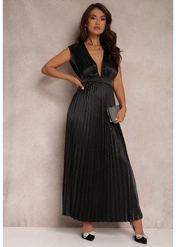 Czarna Sukienka Lasthia ze sklepu Renee odzież w kategorii Sukienki - zdjęcie 141828342