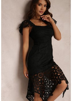 Czarna Sukienka Andramia ze sklepu Renee odzież w kategorii Sukienki - zdjęcie 141833683