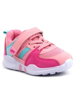 Sportowe obuwie dziecięce z elastycznymi sznurówkami - BEFADO 516Y130, różowe ze sklepu ulubioneobuwie w kategorii Buty sportowe dziecięce - zdjęcie 141836440
