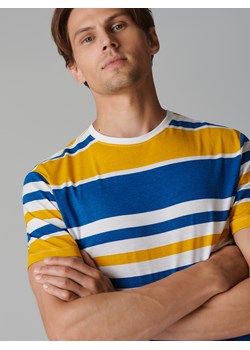 Sinsay - Koszulka w paski - Wielobarwny ze sklepu Sinsay w kategorii T-shirty męskie - zdjęcie 141861424