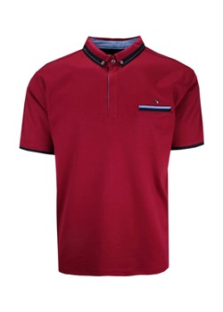 Koszulka POLO, Bordowa, Krótki Rękaw, z Kieszonką, Męska, bez Nadruku, Jednokolorowa TSKOWNEWAN4655bordo ze sklepu JegoSzafa.pl w kategorii T-shirty męskie - zdjęcie 141864234