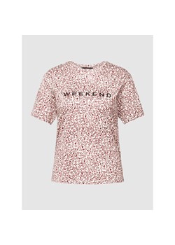 T-shirt z kwiatowym wzorem na całej powierzchni model ‘Fiorina’ ze sklepu Peek&Cloppenburg  w kategorii Bluzy damskie - zdjęcie 141891673