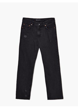 Cropp - Czarne jeansy straight - Czarny ze sklepu Cropp w kategorii Jeansy damskie - zdjęcie 141934130