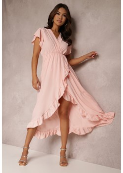 Sukienka różowa Lou balowe maxi