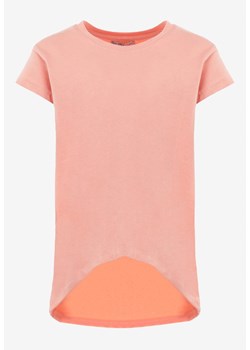 Różowa Koszulka Thesona ze sklepu Born2be Odzież w kategorii Bluzki dziewczęce - zdjęcie 141968003