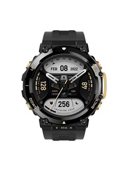 Smartwatch AMAZFIT - T-Rex 2 A2170 Astro Black/Gold ze sklepu eobuwie.pl w kategorii Zegarki - zdjęcie 142025092