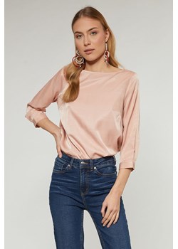 Satynowa bluzka damska ze sklepu MONNARI w kategorii Bluzki damskie - zdjęcie 142071043
