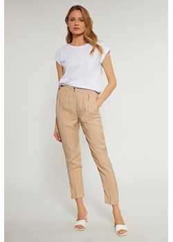Materiałowe spodnie damskie na co dzień ze sklepu MONNARI w kategorii Spodnie damskie - zdjęcie 142081844