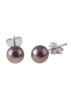 Srebrne kolczyki 925 fioletowe perełki ze sklepu LOVRIN w kategorii Kolczyki - zdjęcie 142093794