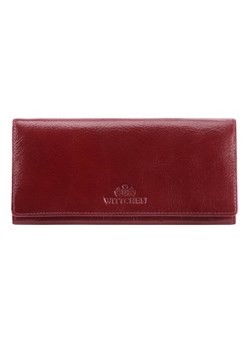 Damski portfel ze skóry duży wiśniowy ze sklepu WITTCHEN w kategorii Portfele damskie - zdjęcie 142177163