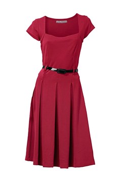 Sukienka w kolorze czerwonym ze sklepu Limango Polska w kategorii Sukienki - zdjęcie 142192483