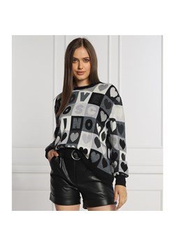 Love Moschino Sweter | Regular Fit | z dodatkiem wełny ze sklepu Gomez Fashion Store w kategorii Swetry damskie - zdjęcie 142252924