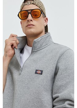 Dickies bluza męska kolor szary melanżowa ze sklepu ANSWEAR.com w kategorii Bluzy męskie - zdjęcie 142258020