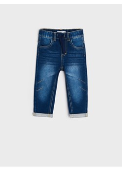 Sinsay - Jeansy regular - niebieski ze sklepu Sinsay w kategorii Spodnie i półśpiochy - zdjęcie 142359542