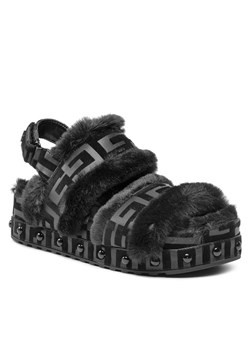 Sandały GUESS - Vasya FL7VAS FAL03 BLACK ze sklepu eobuwie.pl w kategorii Sandały damskie - zdjęcie 142360644