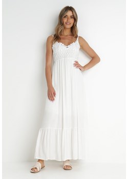 Biała Sukienka Stheuse ze sklepu Born2be Odzież w kategorii Sukienki - zdjęcie 142367624