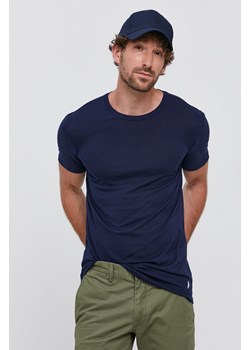 Polo Ralph Lauren T-shirt (3-pack) 714830304005 męski kolor granatowy gładki ze sklepu ANSWEAR.com w kategorii T-shirty męskie - zdjęcie 142368991