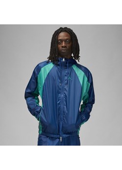 Męska kurtka z tkaniny Jordan Essentials - Niebieski ze sklepu Nike poland w kategorii Kurtki męskie - zdjęcie 142396932