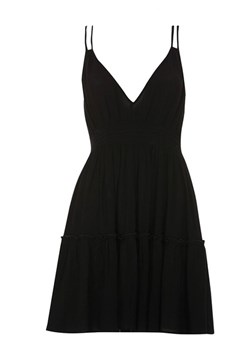 Sukienka plażowa Olympia czarna 33630 ze sklepu piubiu_pl w kategorii Odzież plażowa - zdjęcie 142402731