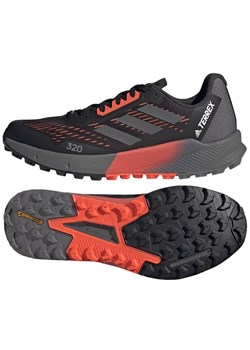 Buty do biegania adidas Terrex Agravic Flow 2 M GZ8887 czarne ze sklepu ButyModne.pl w kategorii Buty sportowe męskie - zdjęcie 142402871