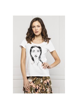 Liu Jo T-shirt MODA | Regular Fit ze sklepu Gomez Fashion Store w kategorii Bluzki damskie - zdjęcie 142411283
