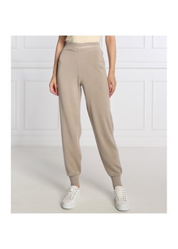 Armani Exchange Spodnie | Regular Fit | z dodatkiem wełny ze sklepu Gomez Fashion Store w kategorii Spodnie damskie - zdjęcie 142412771