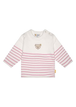 Steiff Sweter w kolorze jasnoróżowo-kremowym ze sklepu Limango Polska w kategorii Odzież dla niemowląt - zdjęcie 142417833
