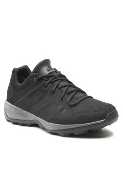 Buty adidas - Daroga Plus Lea New GW3614 Core Black/Grey Five/Core Black ze sklepu eobuwie.pl w kategorii Buty trekkingowe męskie - zdjęcie 142438314