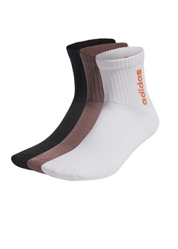 Skarpety adidas Half-Cushioned Quarter Socks 3 Pairs HM2559 - multikolor ze sklepu streetstyle24.pl w kategorii Skarpetki męskie - zdjęcie 142450911