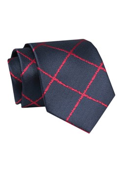 Męski Krawat - ALTIES - Klasyczny - Duże Kwadraty KRALTS0707 ze sklepu JegoSzafa.pl w kategorii Krawaty - zdjęcie 142461861