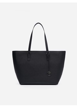 Duża torba shopper z imitacji skóry czarna - Czarny ze sklepu House w kategorii Torby Shopper bag - zdjęcie 142511373