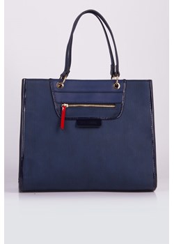 Shopper z kieszonką na przodzie ze sklepu MONNARI w kategorii Torby Shopper bag - zdjęcie 142586780