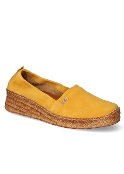 Espadryle Lemar 10125 Żółte Zamsz ze sklepu Arturo-obuwie w kategorii Espadryle damskie - zdjęcie 142588080