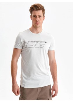 T-shirt z minimalistycznym nadrukiem ze sklepu Top Secret w kategorii T-shirty męskie - zdjęcie 142596622