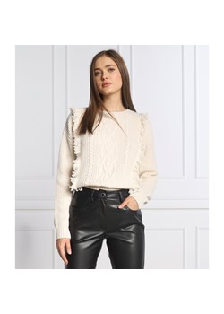 Marella SPORT Sweter ADAGIO | Regular Fit | z dodatkiem wełny i kaszmiru ze sklepu Gomez Fashion Store w kategorii Swetry damskie - zdjęcie 142611502