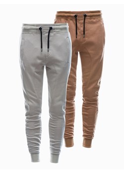 Zestaw spodni męskich dresowych - 2-pak mix Z39 V3 ze sklepu ombre w kategorii Spodnie męskie - zdjęcie 142722930
