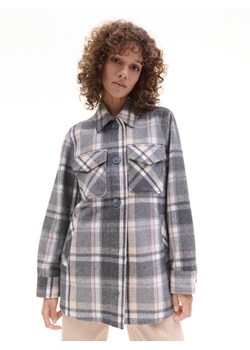 Reserved - Kurtka koszulowa w kratę - Wielobarwny ze sklepu Reserved w kategorii Kurtki damskie - zdjęcie 142731070