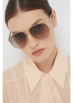 Okulary przeciwsłoneczne damskie Gucci - ANSWEAR.com