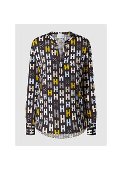 Bluzka z mieszanka jedwabiu i elastanu ze sklepu Peek&Cloppenburg  w kategorii Bluzki damskie - zdjęcie 142739122