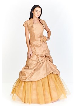 Sukienka FSU038 CAPPUCCINO ze sklepu fokus.pl w kategorii Sukienki - zdjęcie 142768251